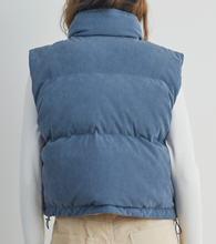 Load image into Gallery viewer, Denim Corduroy Vest