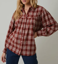 Load image into Gallery viewer, Crimson Flannel
