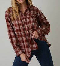Load image into Gallery viewer, Crimson Flannel
