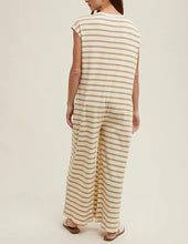 Load image into Gallery viewer, Tommy Cream Jumpsuit
