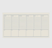 Load image into Gallery viewer, Desktop Mush Planner
