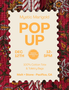 Cotton Tote Bag Pop Up