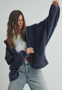 Navy Cardigan