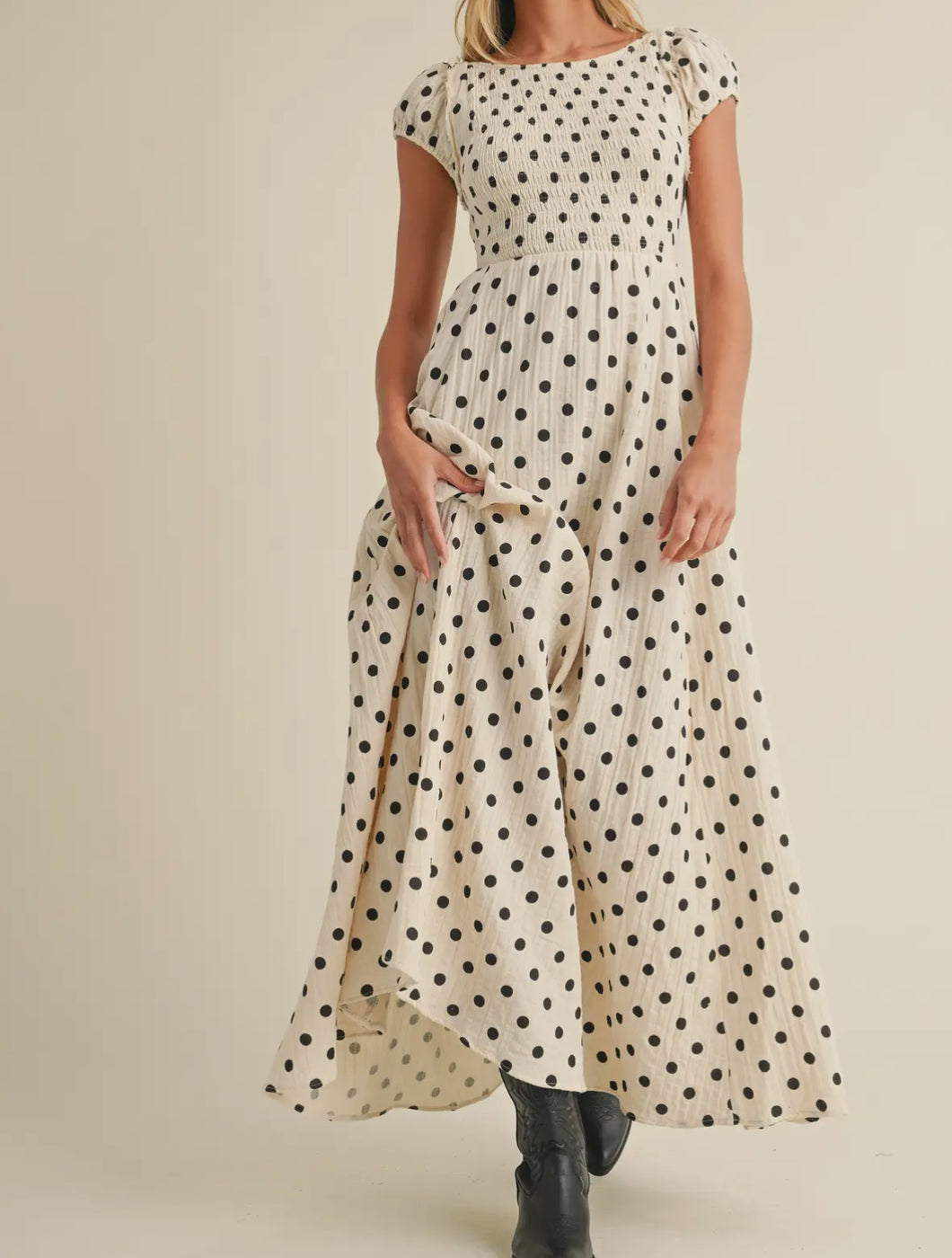 Lala Polka Dot Dress