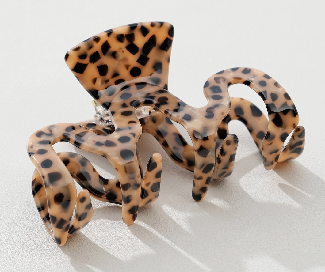 Leopard Claw Clips