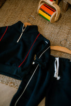Load image into Gallery viewer, Navy Track Toddler Set
