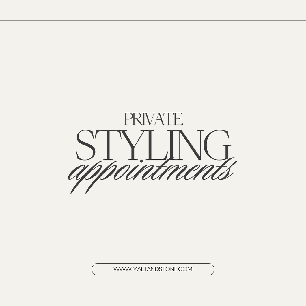 Private Styling Session
