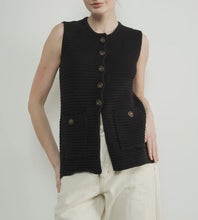 Load image into Gallery viewer, Coal Knit Vest
