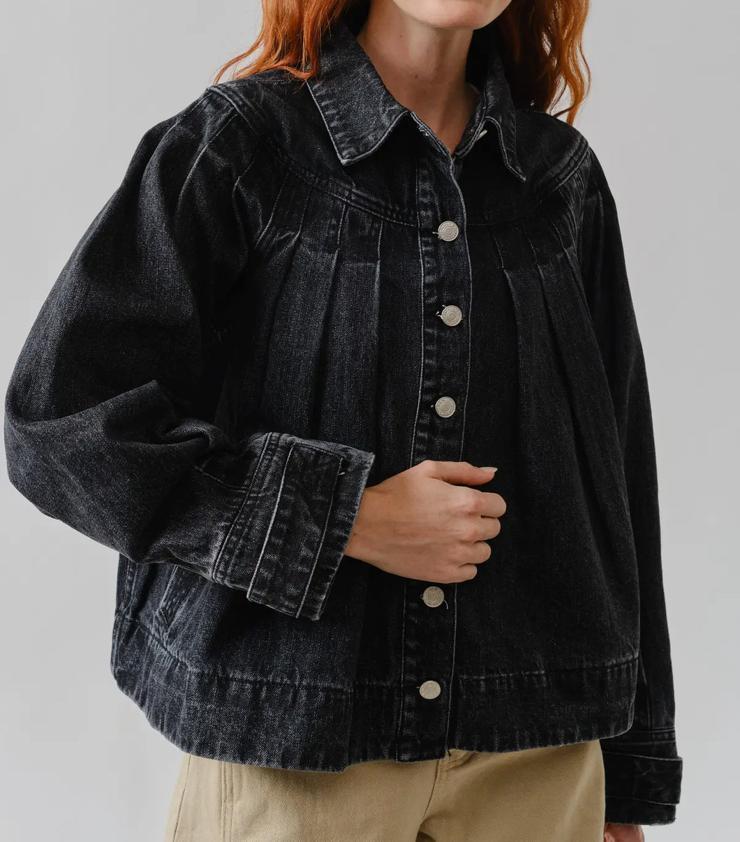 Amber Washed Denim Jacket