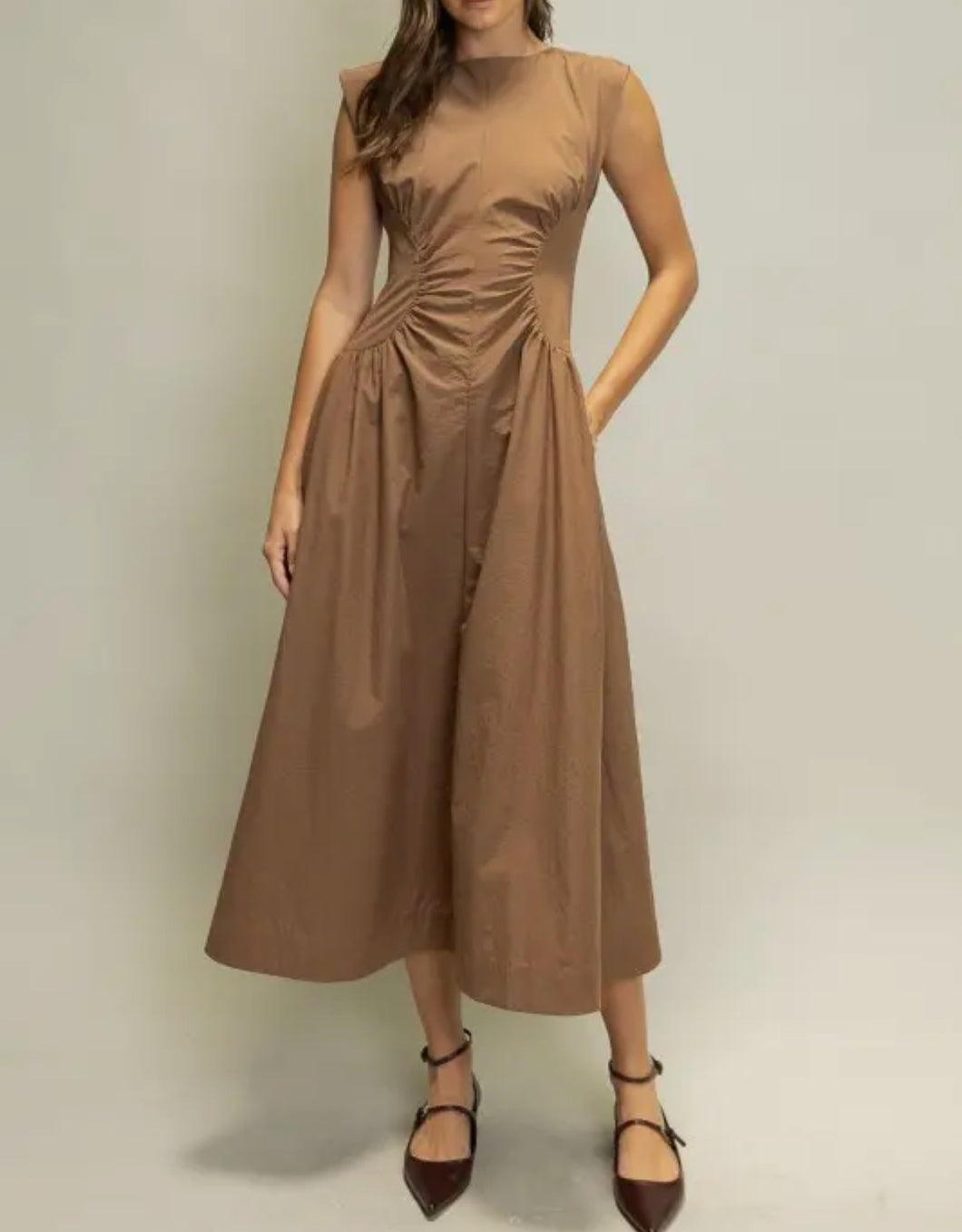Espresso Midi Dress