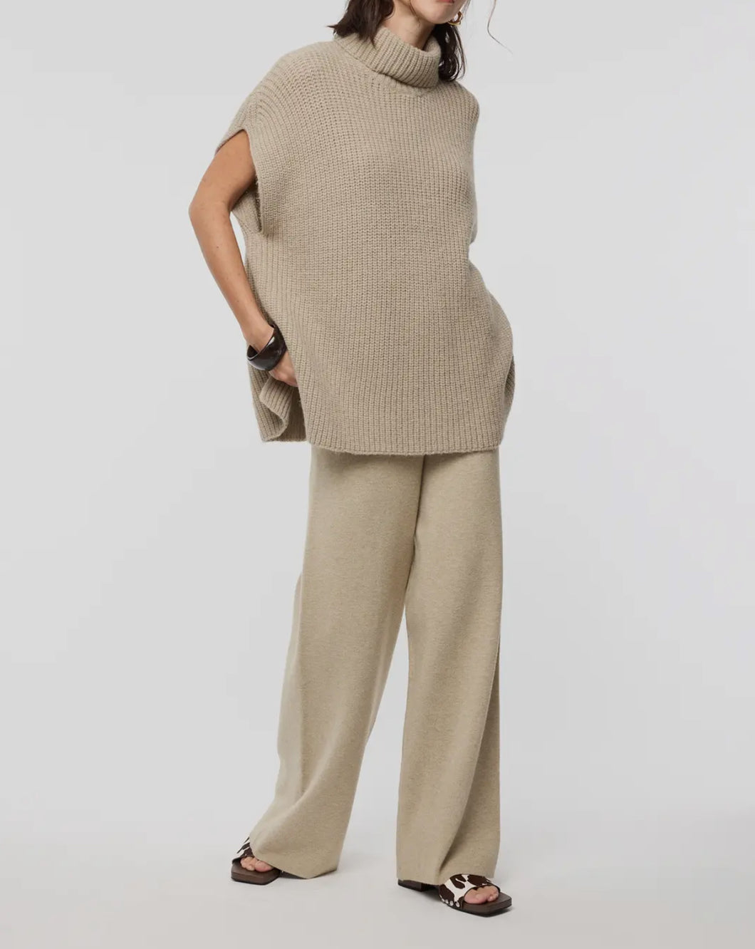 Knit Sweater Pants