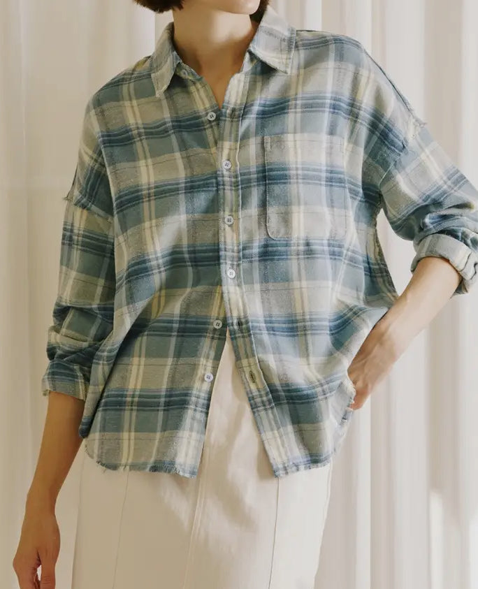 River Plaid Button Down