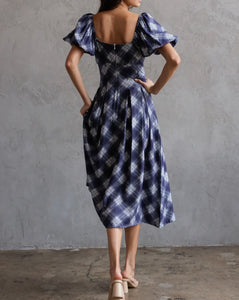 Hilton Plaid Dress