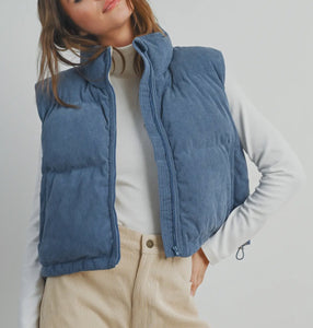 Dusty Corduroy Vest