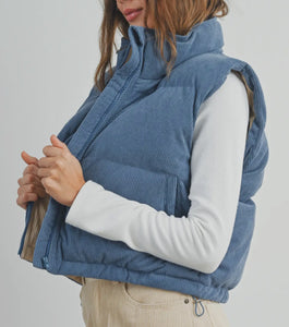 Dusty Corduroy Vest