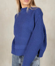 Load image into Gallery viewer, Royal Mock Neck Sweater
