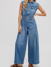 Load image into Gallery viewer, Ivy Denim Jumpsuit
