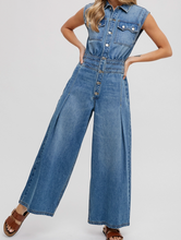 Load image into Gallery viewer, Ivy Denim Jumpsuit
