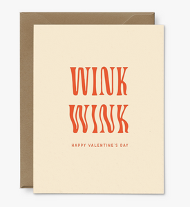 Wink Wink V-Day Card