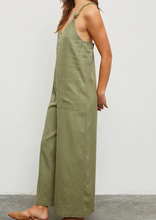 Load image into Gallery viewer, Olive Halter Jumpsuit
