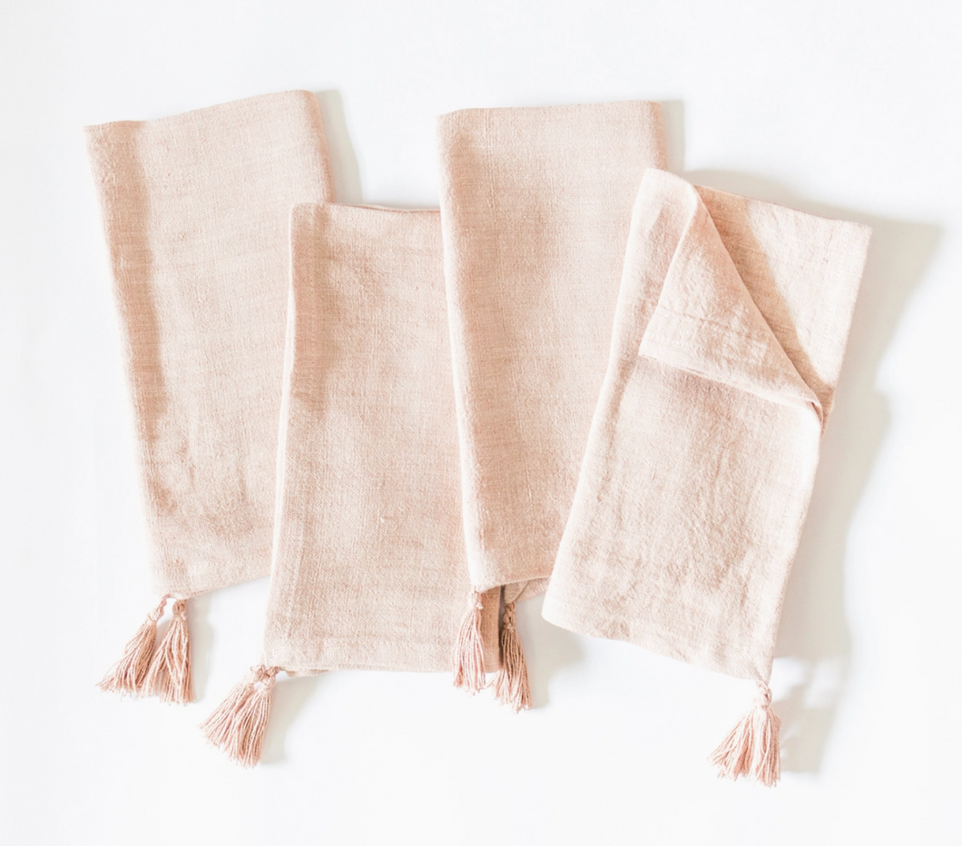 Blush Dinner Napkin Pair