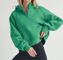 Load image into Gallery viewer, Andrea Half Zip Pullover
