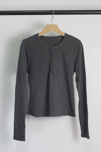 Henley Basic Long Sleeve