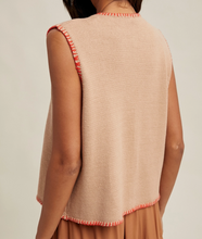 Load image into Gallery viewer, Coral Stitch Vest
