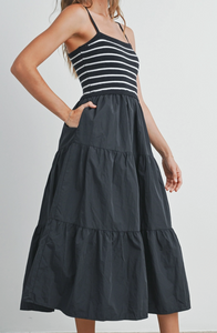 Knit Top Maxi Dress