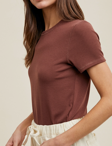 Bean Ribbed Knit Basic