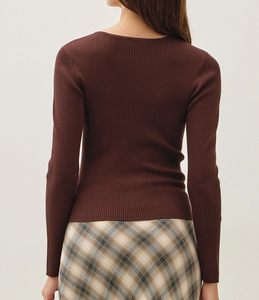 The Ribbed Cardi