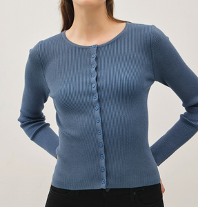 The Ribbed Cardi