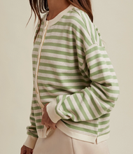 Load image into Gallery viewer, Sage Oatmeal Cardigan
