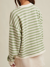 Load image into Gallery viewer, Sage Oatmeal Cardigan
