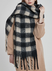 Lana Plaid Scarf