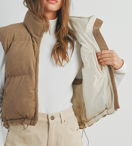 Sandy Corduroy Vest