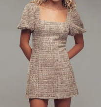 Load image into Gallery viewer, Tweed Mini Dress
