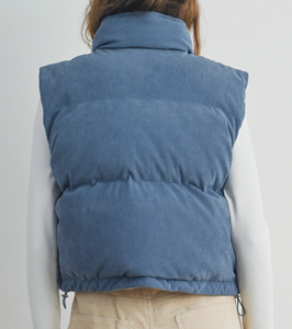 Denim Corduroy Vest
